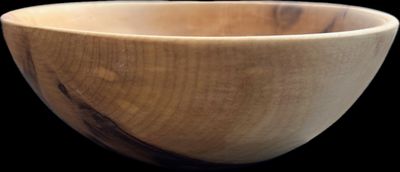 Found wood bowl 3