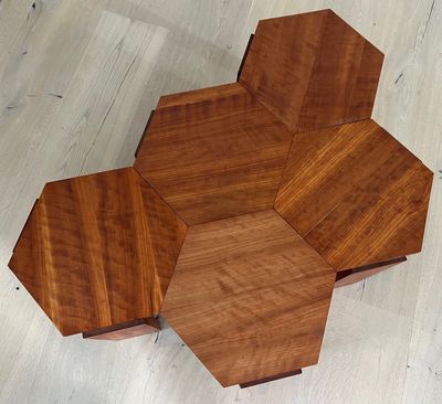 Origami Tessellation Tables — detail 3