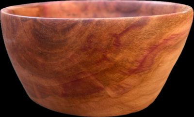Found wood bowl