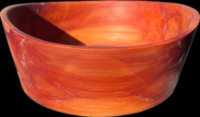 Found wood bowl 7