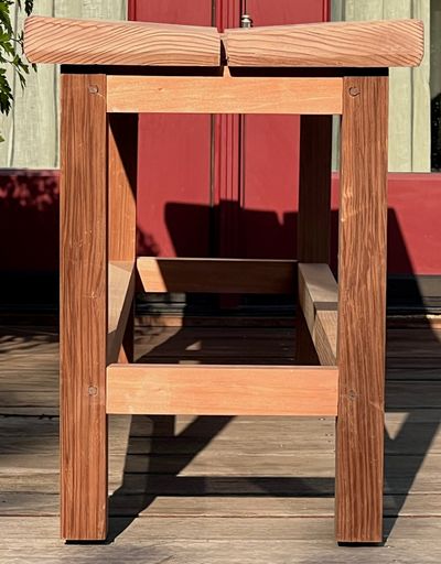 Butterfly Garden Bench — detail 4