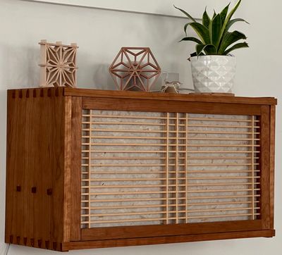 Kumiko Wall Cabinet
