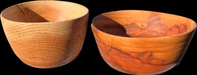 Found wood bowl 5