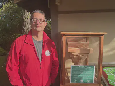 On display in the Japanese Tea Garden